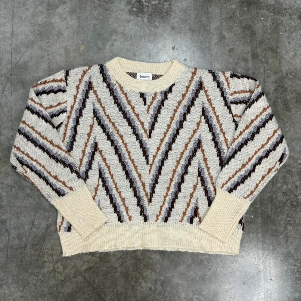 Women's Multi-coloured knitted sweater Size‎ S